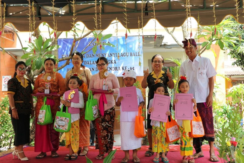 Lomba Trisandya dan Menyanyi Bali dalam rangka menyambut HUT Yayasan Dwijendra Denpasar Ke-65