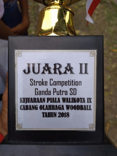 Perolehan Juara II Woodball dalam rangka Walikota Cup IX